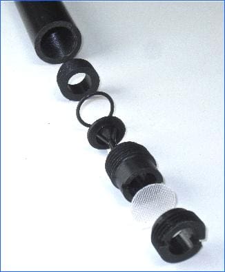 Drum feed pipe check valve