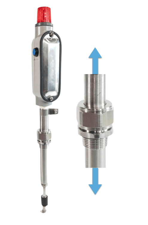 Stainless steel drum mount