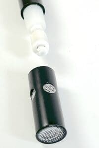 Screen to protect float guard