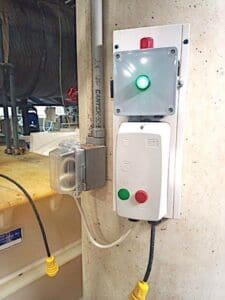 Alarm Box with Motor Starter