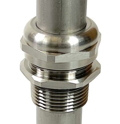 Compression mount for tank alarm - stainless