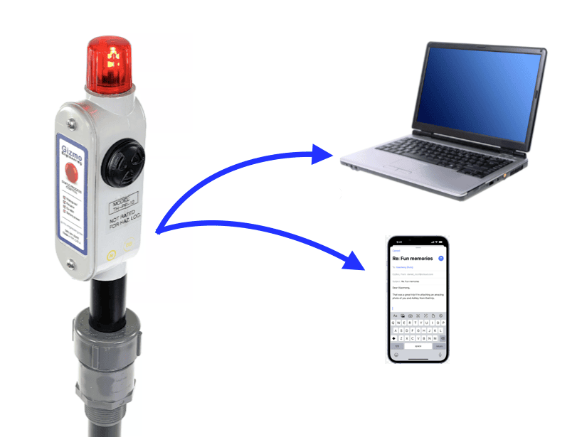 Read more about the article Alarms sent to email