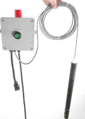 Alarm box with Liquid level probe