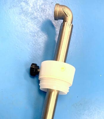 Stainless drum wand