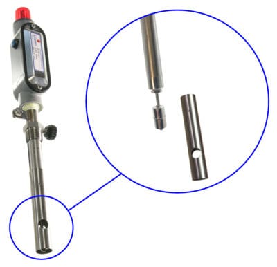 Hazardous location drum level alarm
