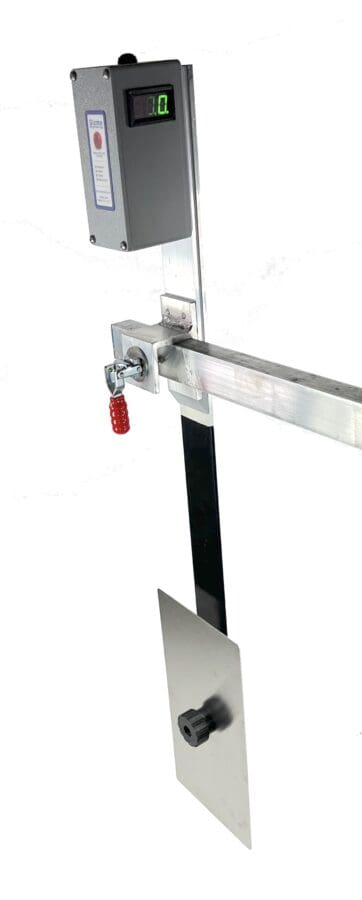 Anodizing current density gauge