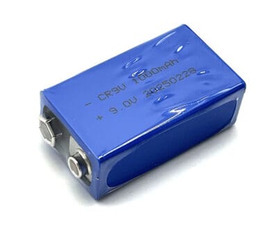 9V lithium battery