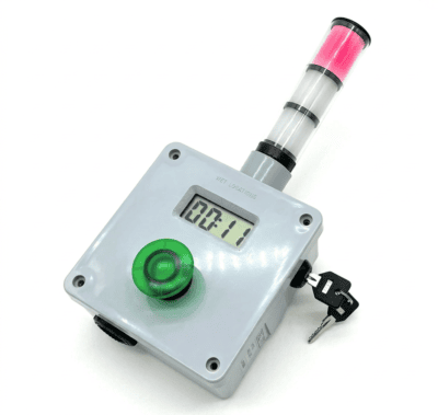 AC powered guard duty timer